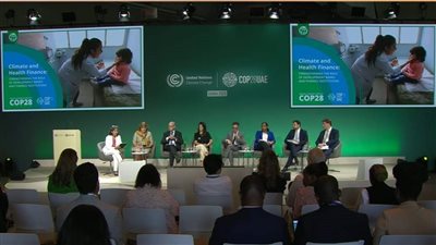 وزيرة التعاون الدولي تُشارك في فعالية رفيعة المستوى حول دور بنوك التنمية في تمويل المناخ والصحة