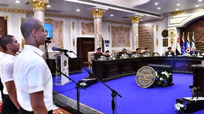 الرئيس السيسى يصل الكلية الحربية لحضور كشف الهيئة لطلبة الأكاديمية العسكرية (بث مباشر)