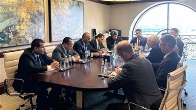  الزُبيدي يبحث مع المبعوث الأمريكي إلى اليمن مخاطر التصعيد الحوثي في البحر الأحمر وباب المندب (صور)