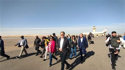 وفد من أعضاء مجلس الأمن الدولي يزور العريش ورفح 