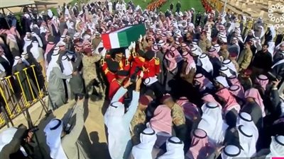 الكويت تودع أميرها الراحل إلى مثواه الأخير (انفوجراف)