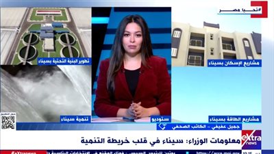 تنمية سيناء على أرض الأولويات.. كاتب صحفي ستعرض جهود الدولة المصرية لتطوير أرض الفيروز (فيديو)