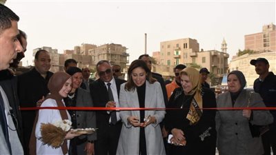 وزيرة الثقافة تشهد ختام فعاليات مشروع 