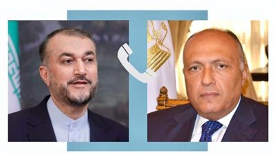 وزير الخارجية يتلقى اتصالًا هاتفيا من نظيره الإيراني