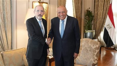 وزير الخارجية يستقبل نظيره الأردني بمقر وزارة الخارجية