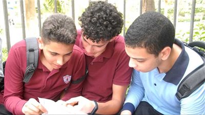 جدول امتحانات الصف الثالث الإعدادي الترم الأول 2023-2024 في خمس محافظات