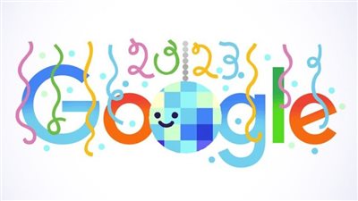 كيف تألق شعار جوجل الخاص بليلة رأس السنة الجديدة 2024؟