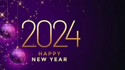 تهنئة بالعام الجديد 2024 happy New Year