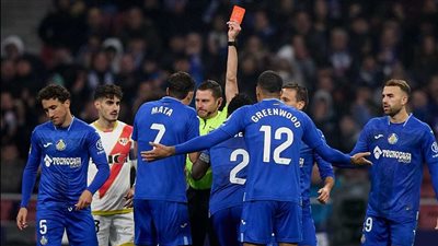 مباراة بطابع المصارعة.. رايو فايكانو يهزم خيتافي في لقاء الكروت الملونة