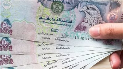 سعر الدرهم الاماراتي أمام الجنيه المصري في تعاملات اليوم السبت 6 يناير 2024