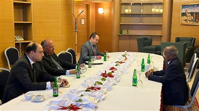 وزير الخارجية يعقد جلسة مباحثات مع نظيره الأريتري 