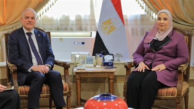 وزيرة التضامن الاجتماعي تستقبل سفير استراليا بالقاهرة