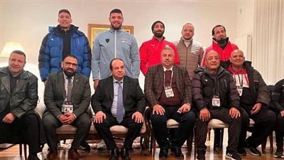 السفير المصري لدى كرواتيا ينظم حفل استقبال للمنتخب الوطني للمصارعة