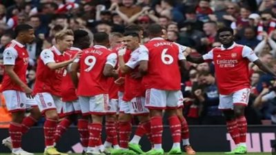 موعد مباراة آرسنال أمام نظيره فريق كريستال بالاس في الدوري الإنجليزي