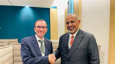 الزُبيدي يناقش مع وزير خارجية مملكة النرويج التطورات الإقليمية في ظل التصعيد الحوثي بالبحر الأحمر 