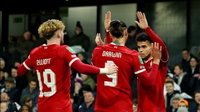 تشيلسي ينتظر.. ليفربول إلى نهائي كأس الرابطة الإنجليزية على حساب فولهام