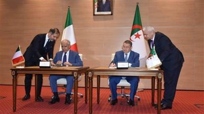  الجزائر وإيطاليا توقعان على اتفاقية لتعزيز التنسيق والتعاون الأمني