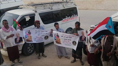 صور توثق الطلائع الأولى لانطلاق موكب أبناء مديرية حورة ووادي العين المشاركين في مليونية الوفاء للنخبة الحضرمية