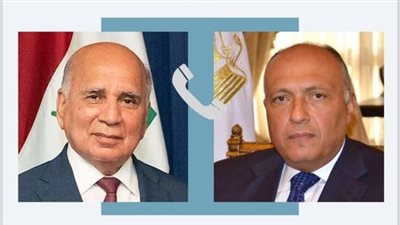 وزير الخارجية يتلقى اتصالًا هاتفيًا من نظيره العراقي