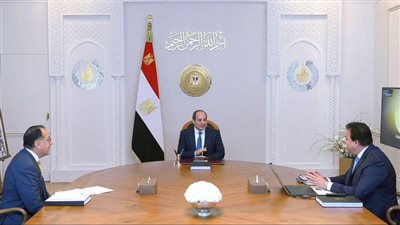 الرئيس السيسي يتابع الموقف التنفيذي للمشروعات القومية للصحة