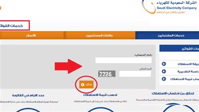 طريقة الإستعلام عن فاتورة الكهرباء برقم العداد