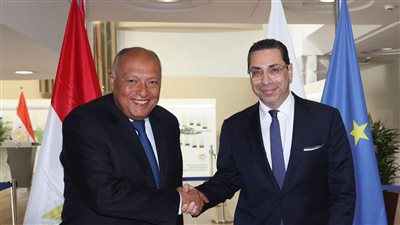 وزير الخارجية يلتقي بالرئيس القبرصي في نيقوسيا 