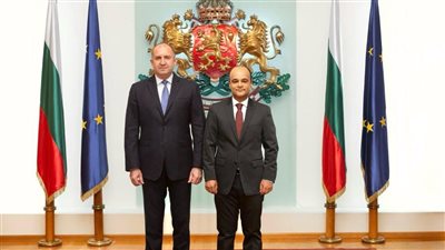 سفير مصر فى صوفيا يقدم أوراق اعتماده للرئيس البلغاري