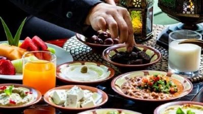جدول أكلات رمضان 2024