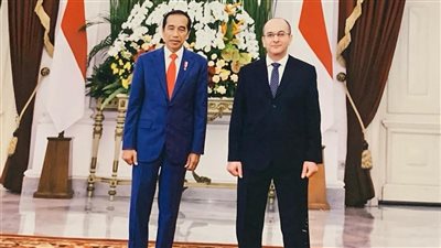 السفير المصري يسلم أوراق اعتماده إلى رئيس جمهورية أندونيسيا
