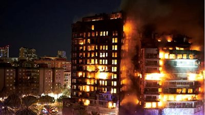 العثور على جثة عاشرة في ح ريق مبنى سكني بإسبانيا