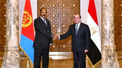 السيسي يبحث مع نظيره الأريتري جهود وقف الصراع في غزة 
