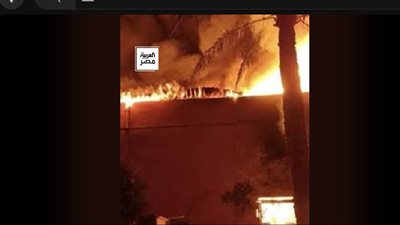 تفاصيل حريق هائل التهم دوار 