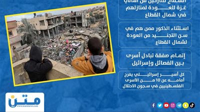 هدنة في غزة.. بنود وثيقة باريس بعد اتفاق الأطراف عليها (إنفوجراف)