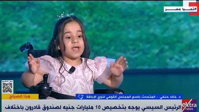  خالد حنفي: الدولة المصرية قامت بجهود في المجال التشريعي والتنفيذي لتعزيز حقوق ذوي الإعاقة (فيديو)