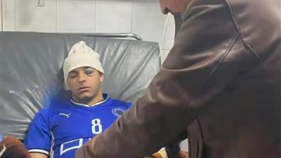بعد إصابة خطيرة في الرأس.. تطورات الحالة الصحية للاعب العراقي حسين لاوندي