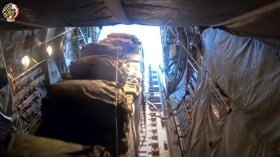  مصر والإمارات تواصلان الإسقاط الجوى لأطنان المساعدات بغزة (فيديو)