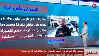 وفد حماس يغادر القاهرة ويؤكد استمرار المفاوضات للتوصل لهدنة بغزة (فيديو)