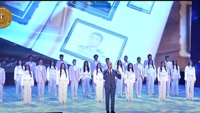  تامر عاشور يشارك في أوبريت غنائي خلال فعاليات الندوة التثقيفية الـ39 للقوات المسلحة (بث مباشر)