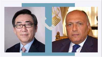 وزير الخارجية يبحث مع نظيره في كوريا الجنوبية تطورات الحرب في غزة