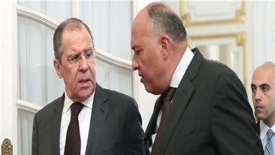 شكري يؤكد لـ لافروف موقف مصر الراسخ برفض أشكال العنف