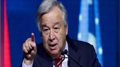 خلال كلمته بمؤتمر صحفي في عمان.. جوتيريش: الأونروا تعمل في ظروف صعبة للغاية في غزة