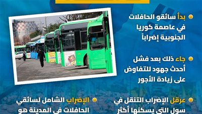 إضراب في كوريا الجنوبية يشل حركة البلاد.. ما القصة؟ (انفوجراف)