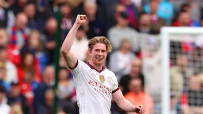 ثالث هدافي مانشستر سيتي في التاريخ.. دي بروين يدخل نادي المائة