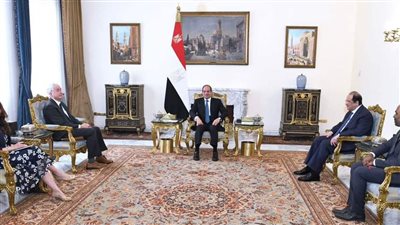 السيسي يناقش مع رئيس الاستخبارات المركزية الأمريكية وقف الصراع في غزة
