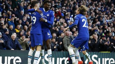 تعادل تشيلسي مع شيفيلد يونايتد 1-1 في شوط المباراة الأول بالدوري الإنجليزي