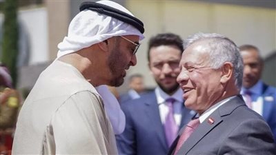  ملك الأردن يتلقى اتصالًا هاتفيًا من رئيس الإمارات