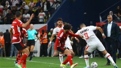 الأهلي يسجل هدف التعادل في مرمى الزمالك في الدوري الممتاز