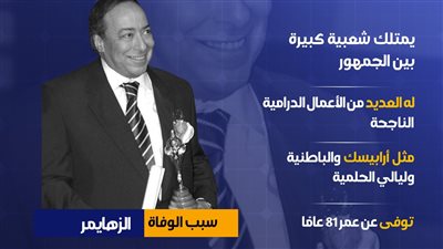 بعد وفاته.. من هو صلاح السعدني عمدة الفن المصري؟ (انفوجراف)