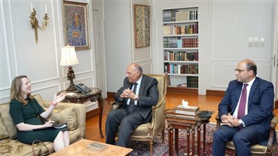 وزير الخارجية يستقبل مدير عام المنظمة الدولية للهجرة