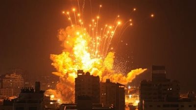 غارة للاحتلال الإسرائيلي على مدينة الزوايدة وسط غزة